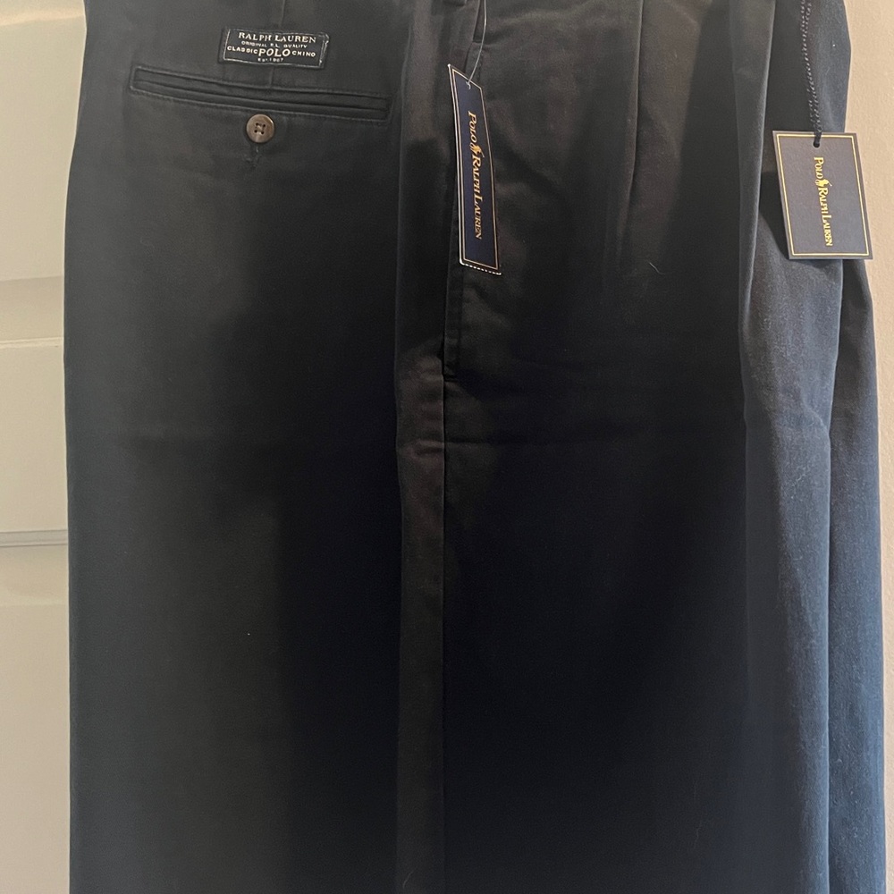 Ralph Lauren Classic Black Pants